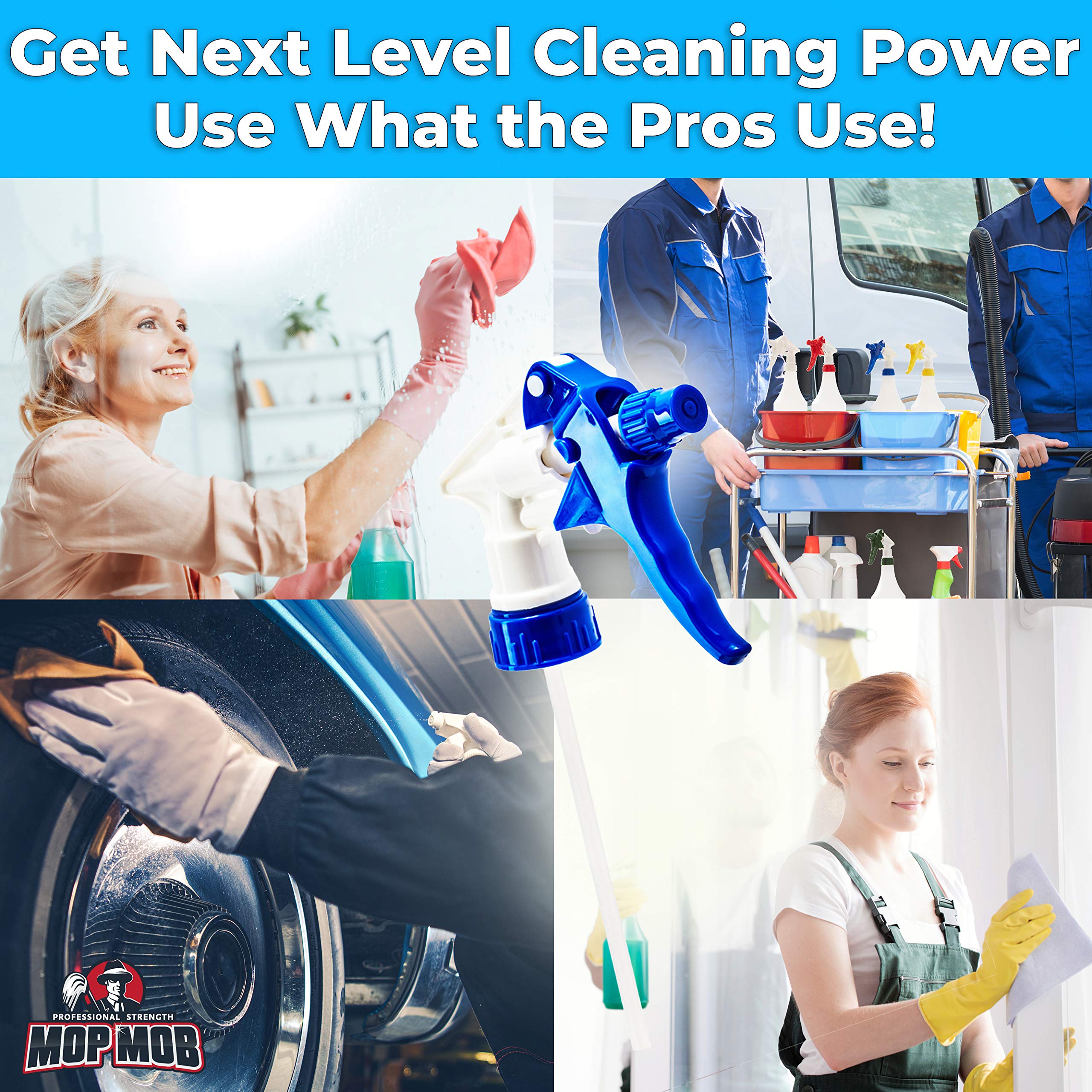Amazon.com: Leak-Free Chemical Resistant Spray Head 10 Pk. BOTTLES